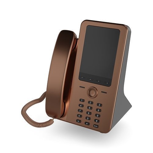 VoIP Phone 3D model