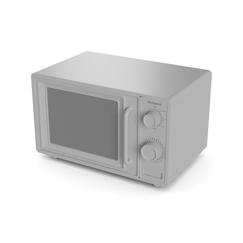 Microwave Oven Low-poly 3D model