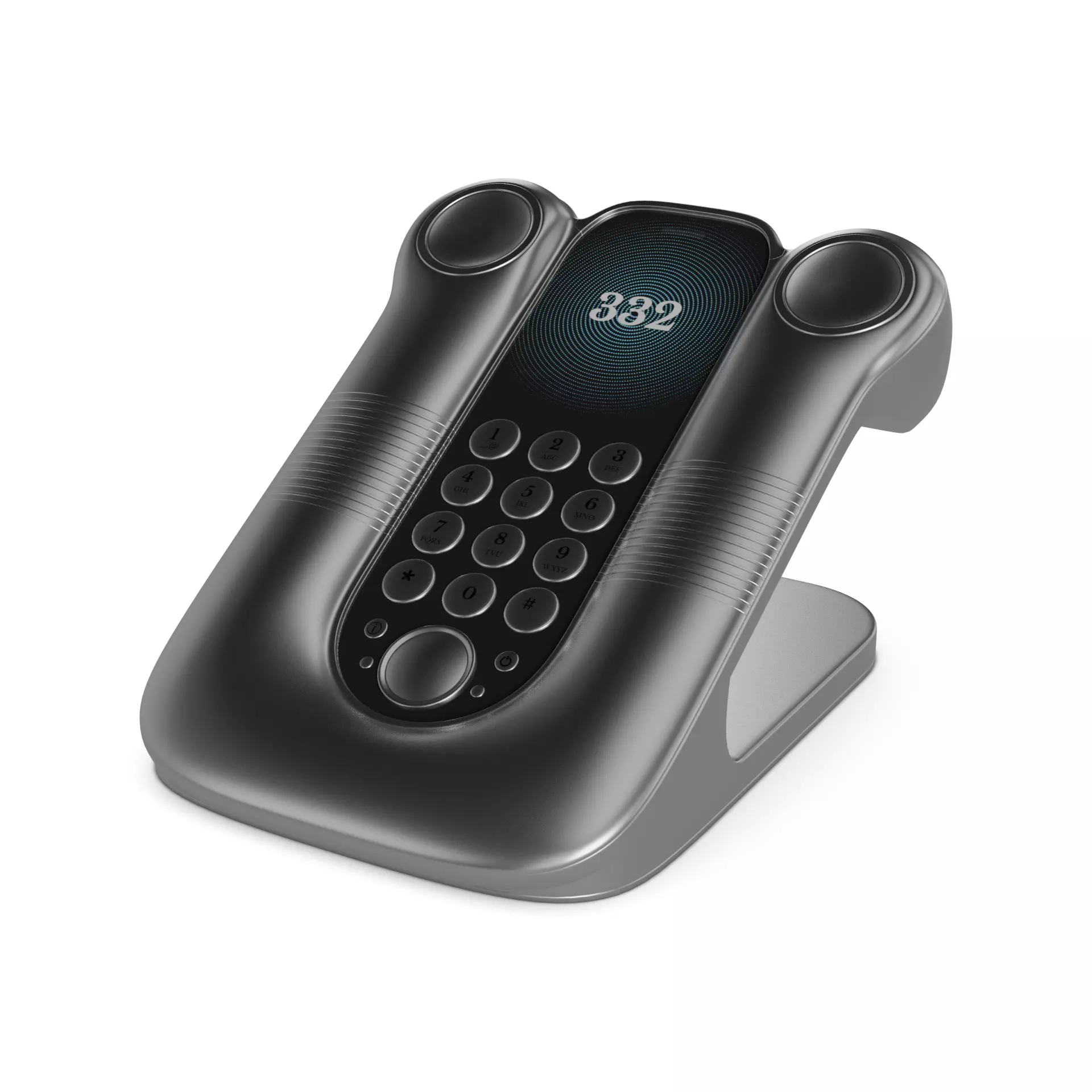 Landline telephone 3D model_0