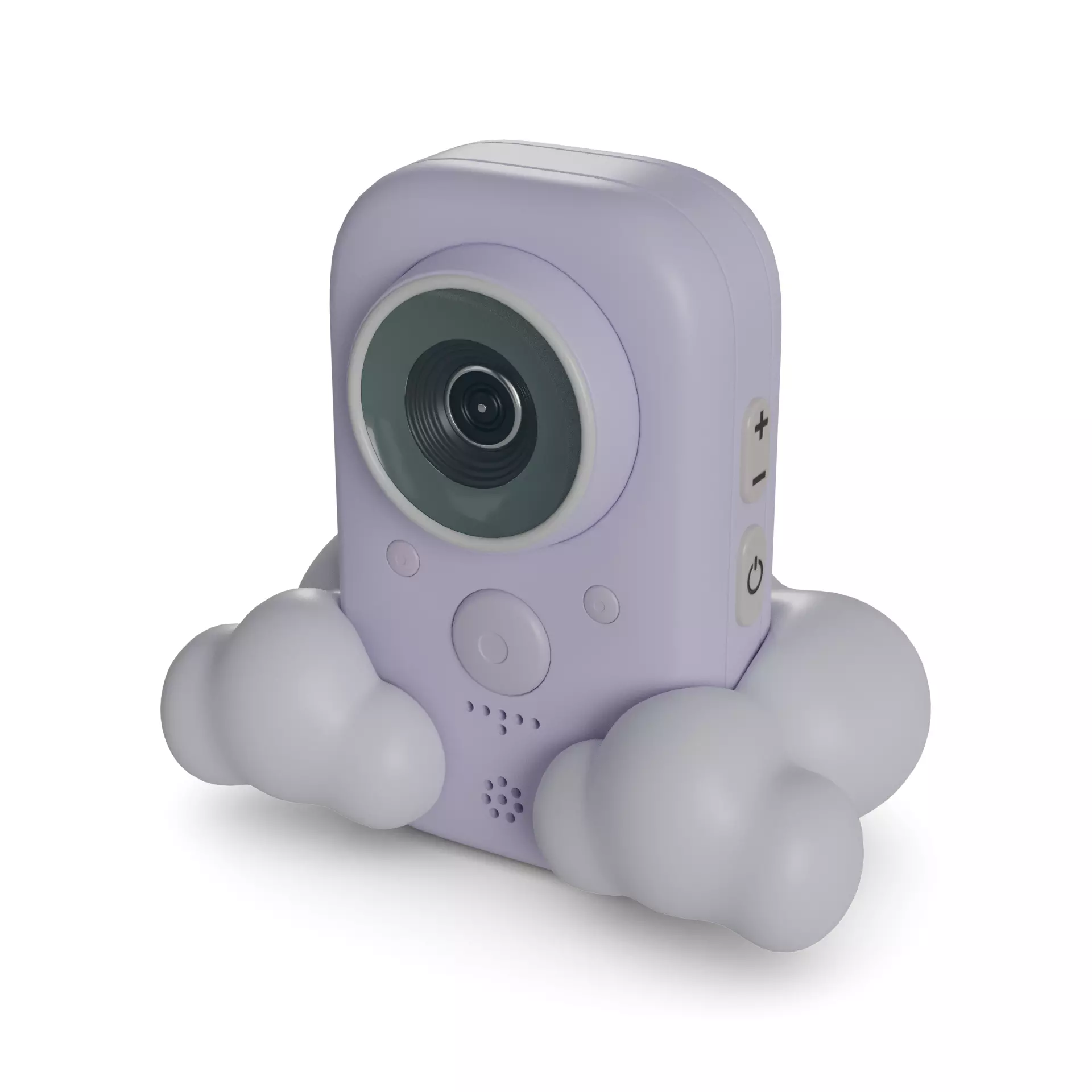 Baby monitors Low-poly 3D model_0