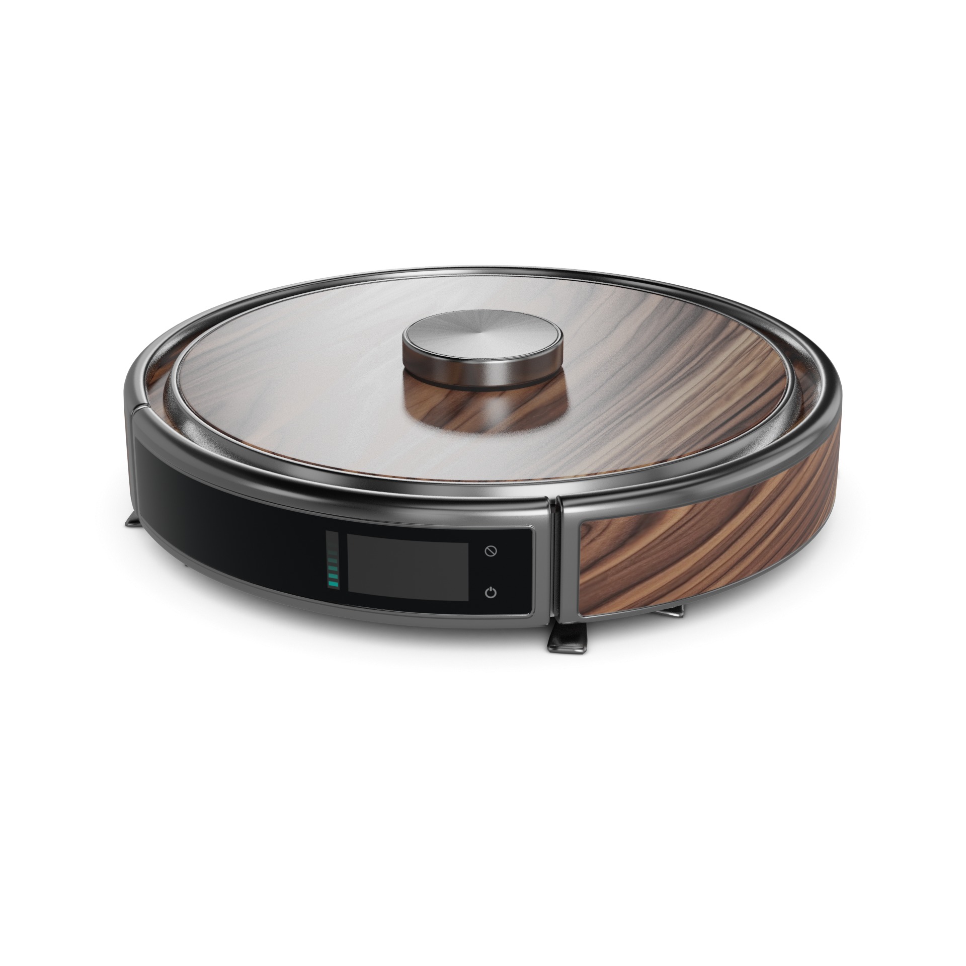 Robotic vacuum cleaners Low-poly 3D model_7