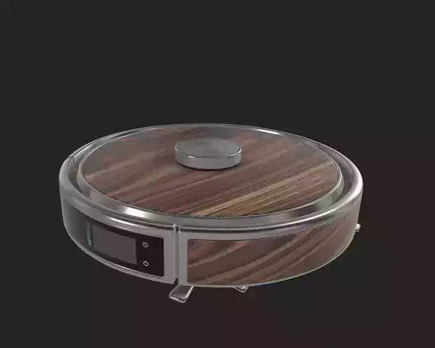 Robotic vacuum cleaners Low-poly 3D model