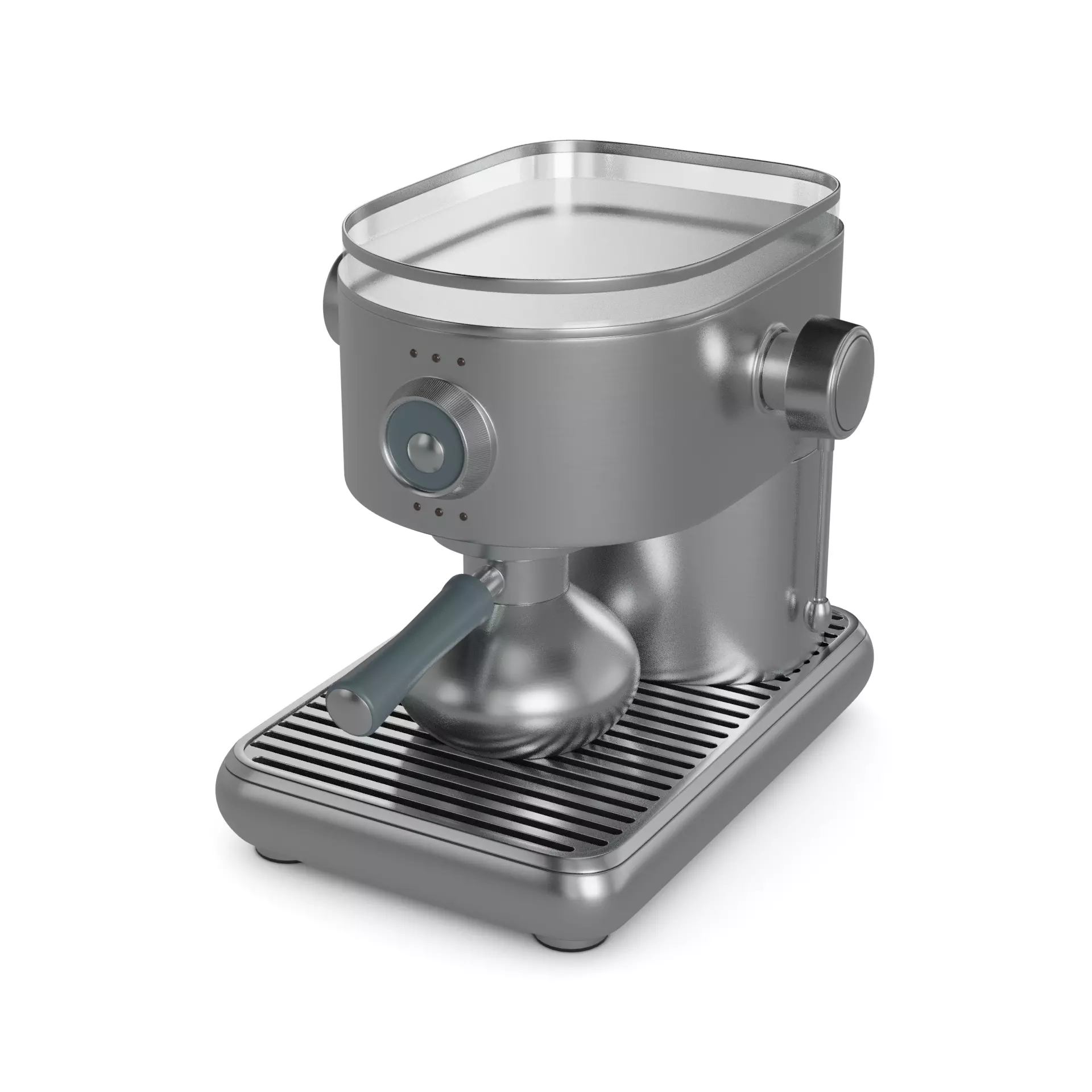 Espresso machine 3D model_0