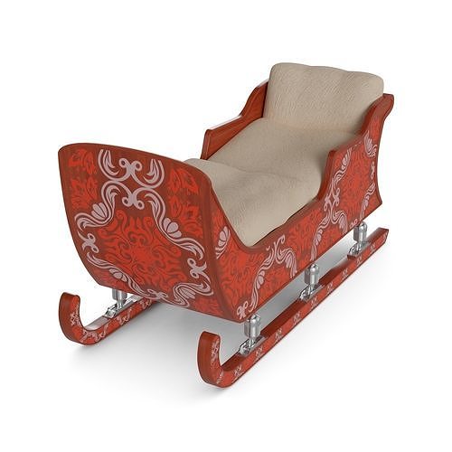 Toboggan 3D model