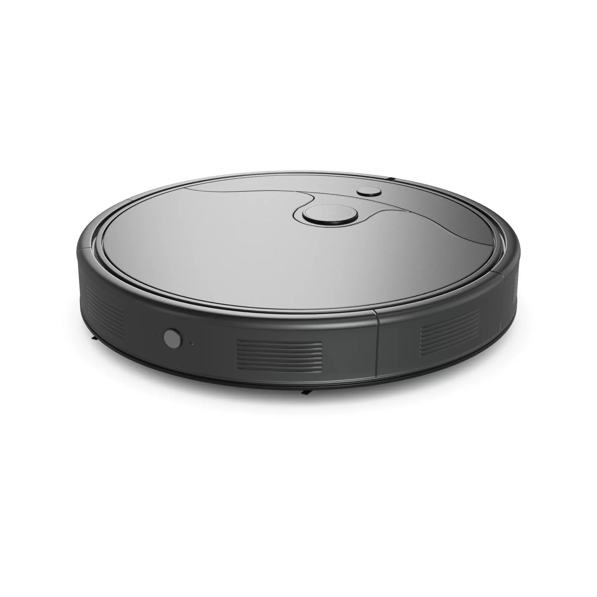 Robotic vacuum cleaners Low-poly 3D model_0