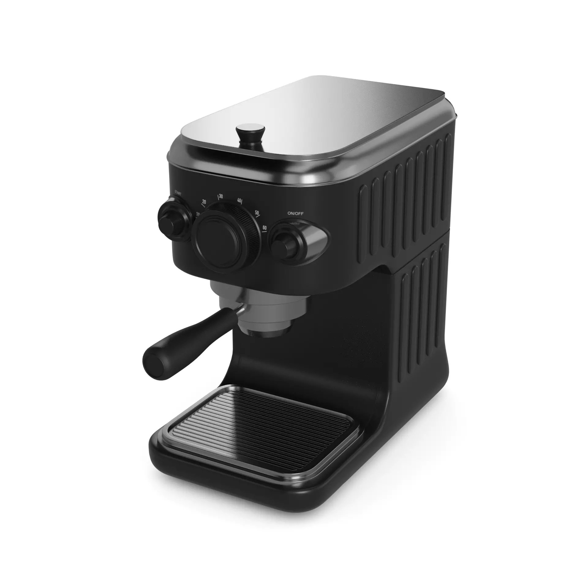 Espresso machine 3D model_0