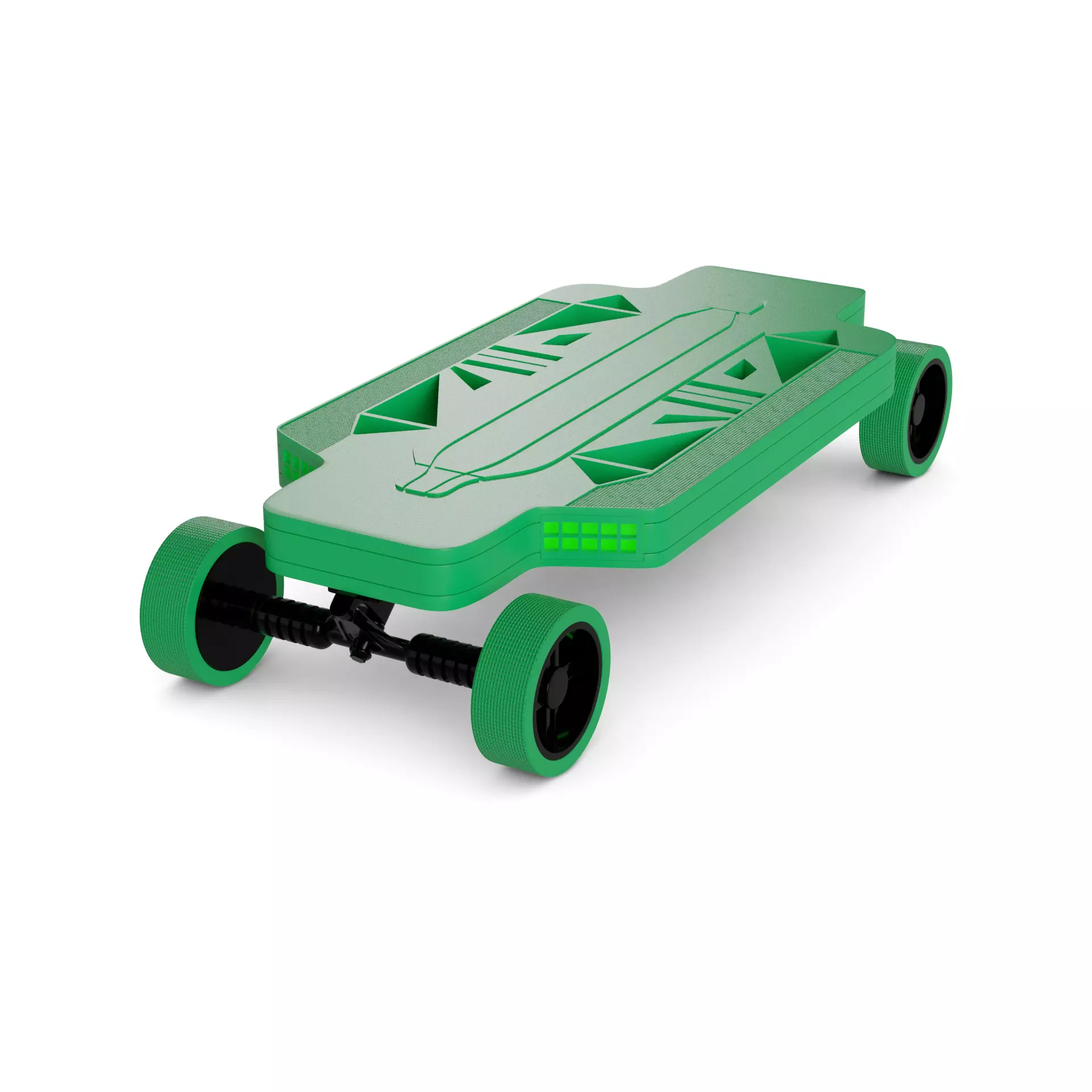 Off road Skateboard 3D model