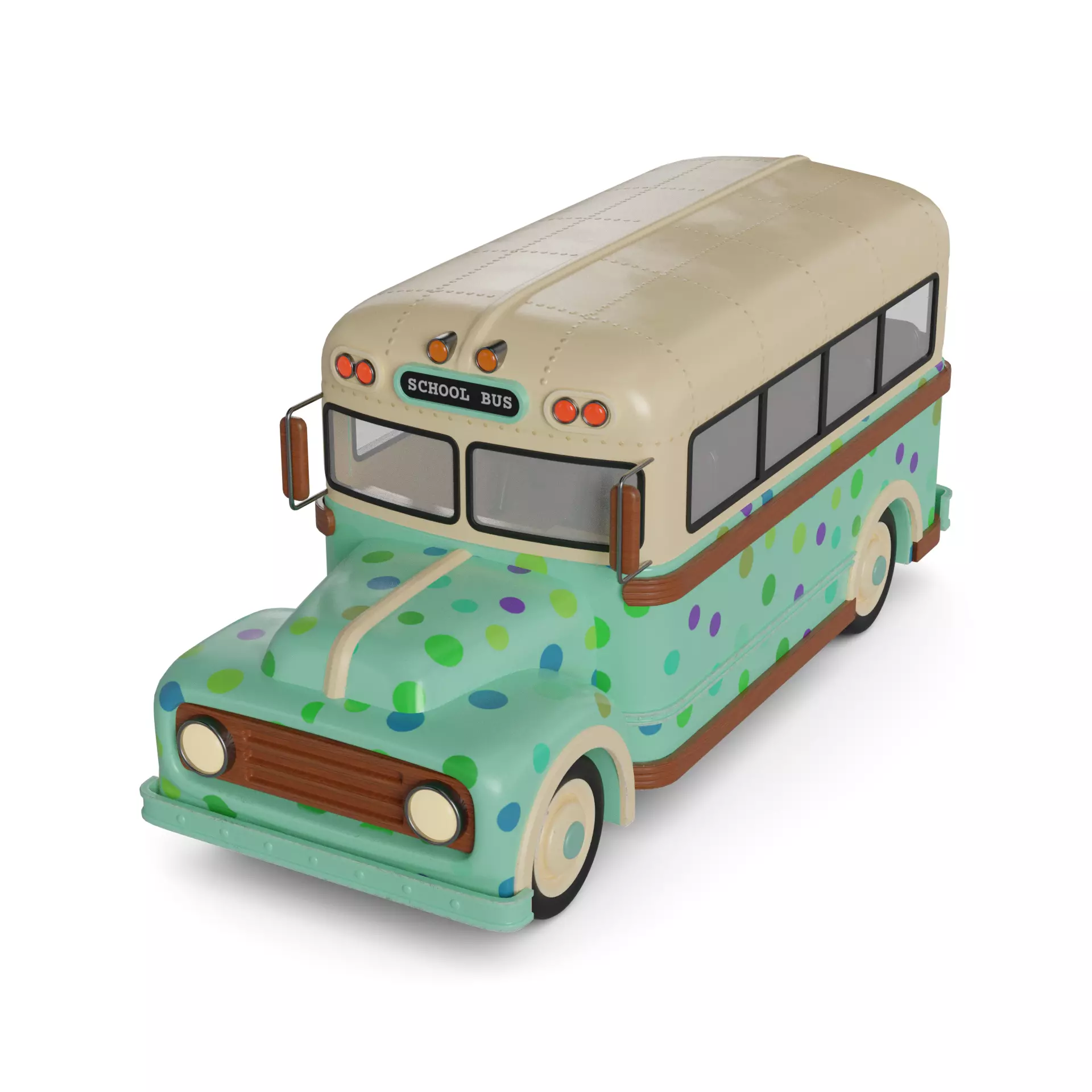 School Bus 3D model