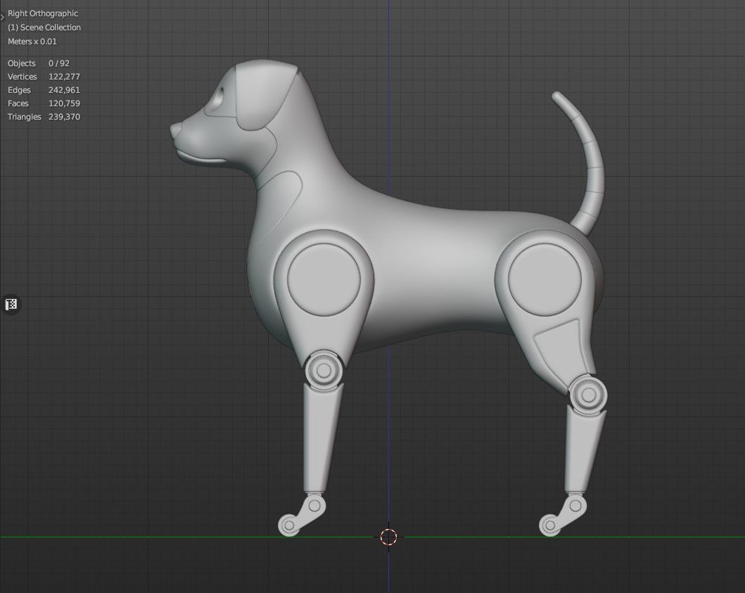 Electronic Pet 3D model_13