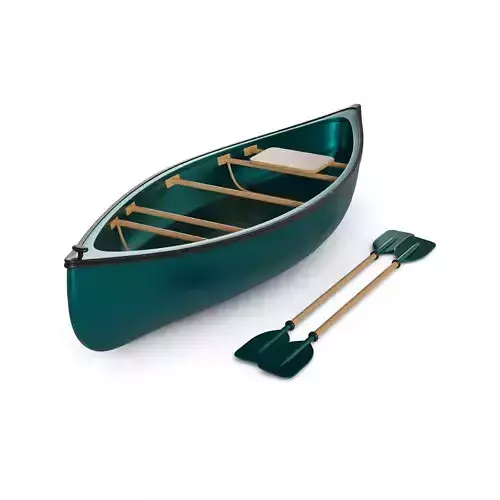 Canoe 3D model
