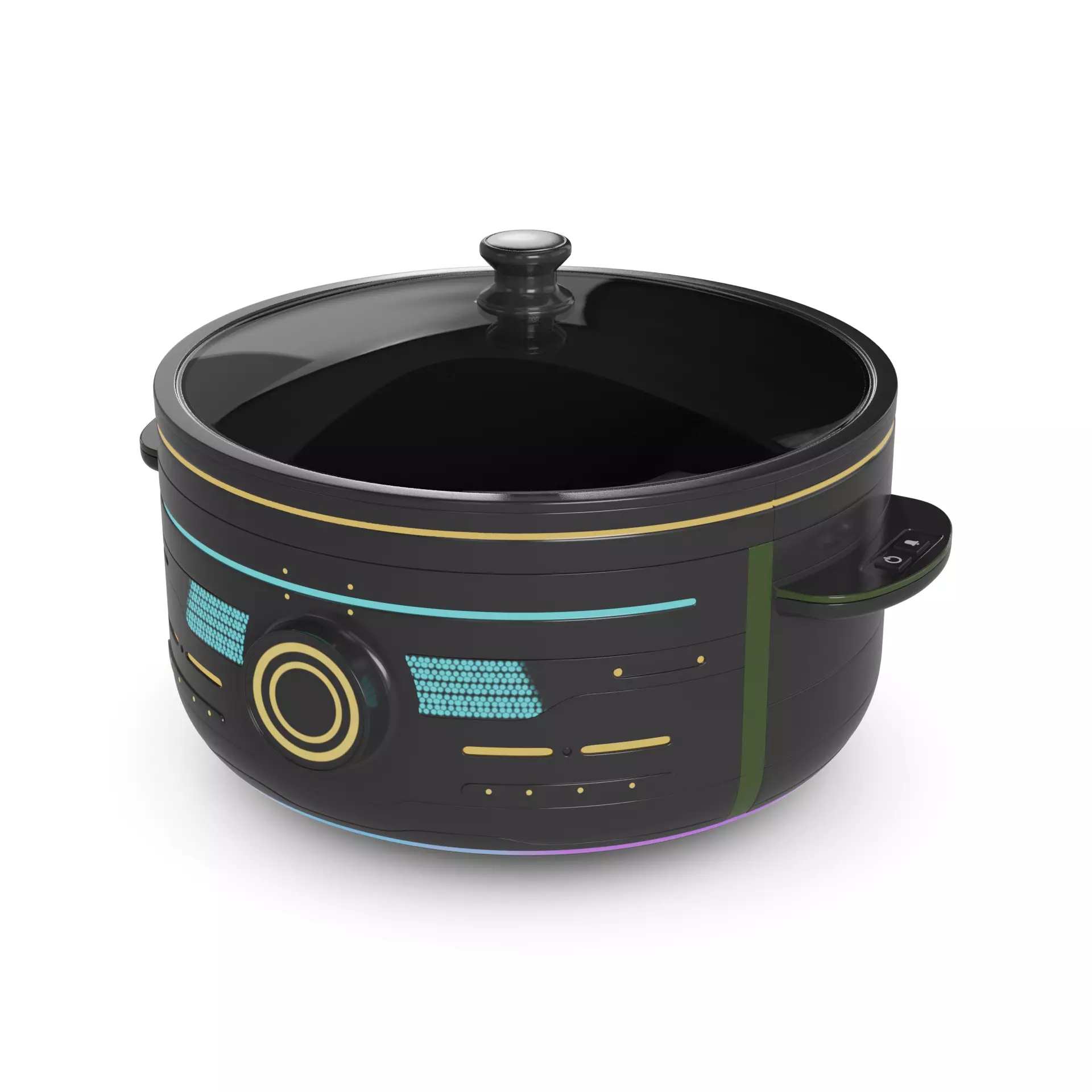 Slow Cooker 3D model_0