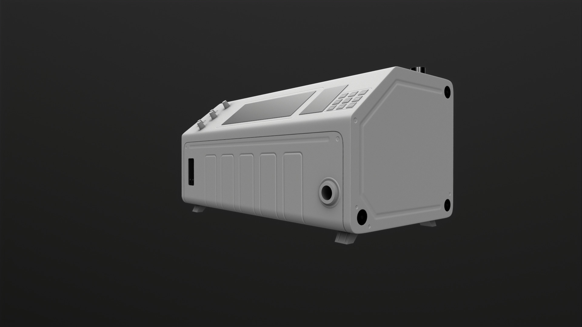 DJ Smoke machine 3D model_4