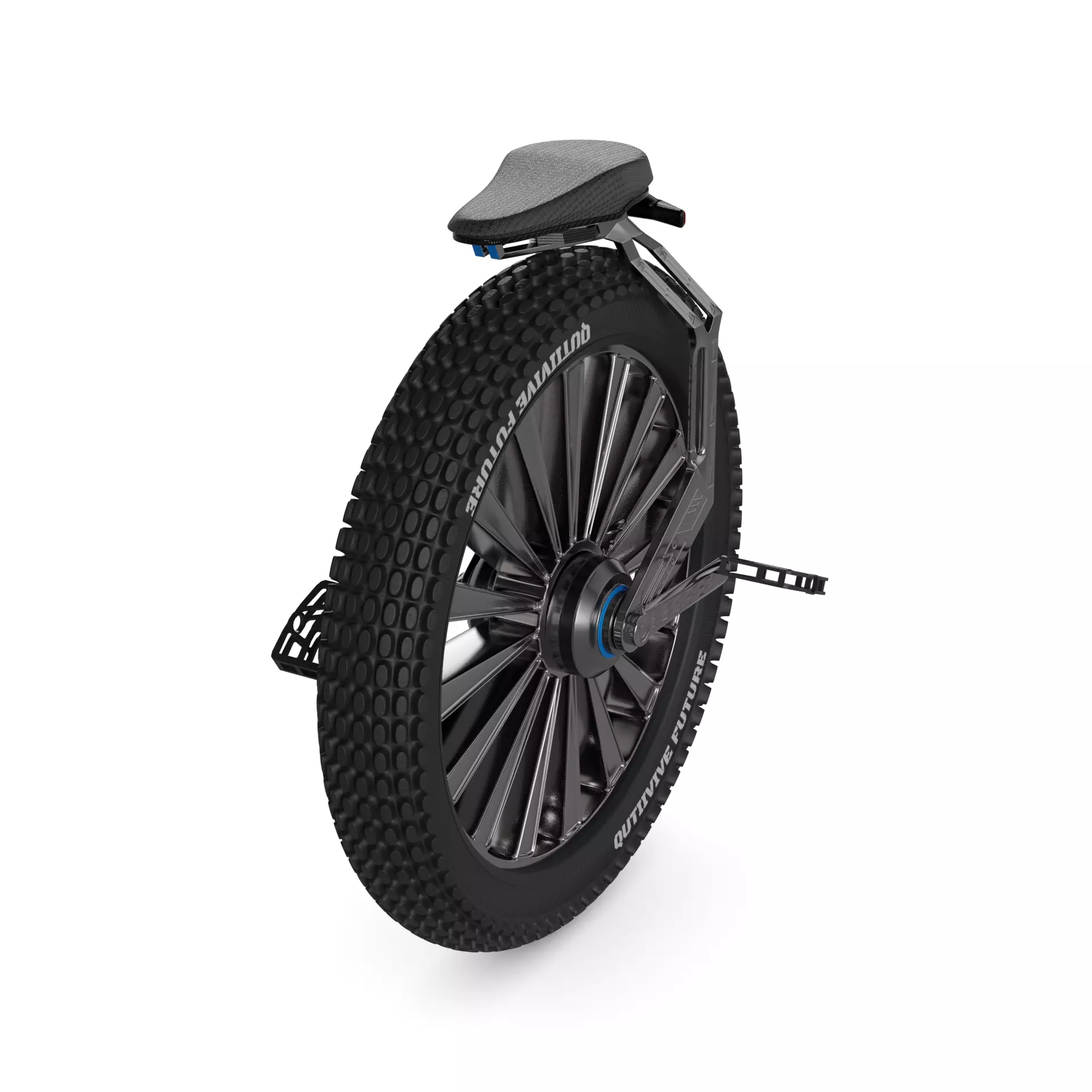 Off road Unicycle 3D model_0