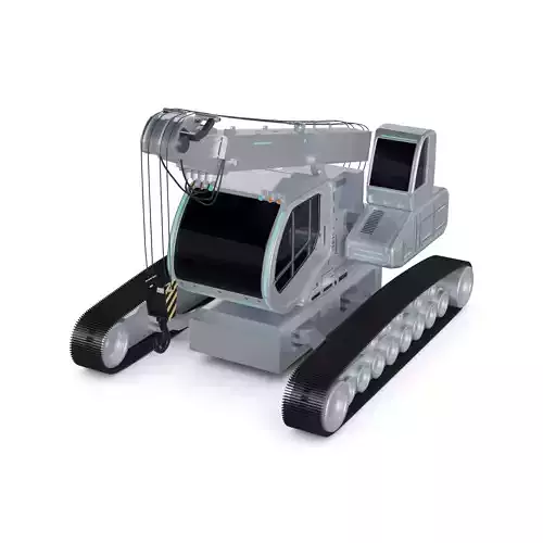 Snowcat Mounted Crane