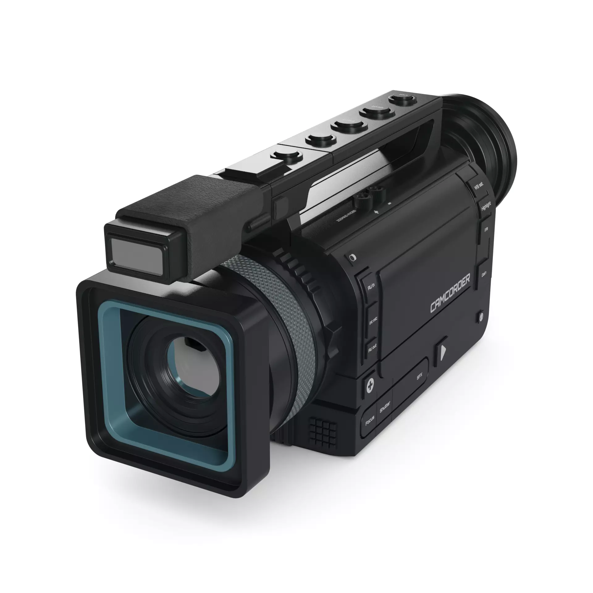 Camcorder 3D model