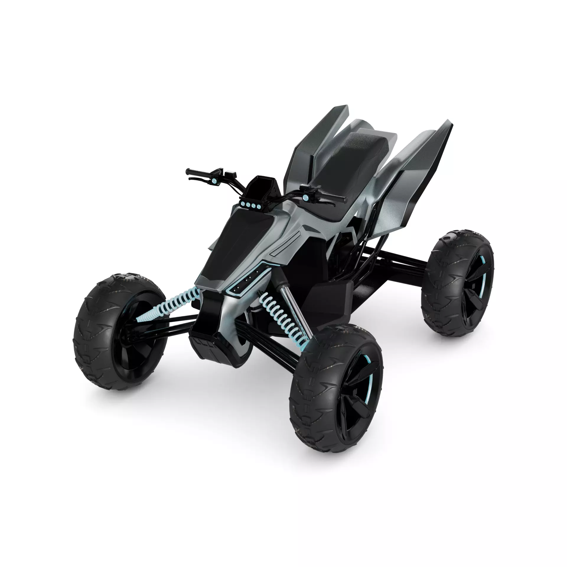 Quad bike 3D model_0