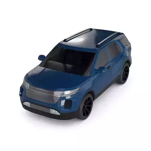 Crossover Car 3D model