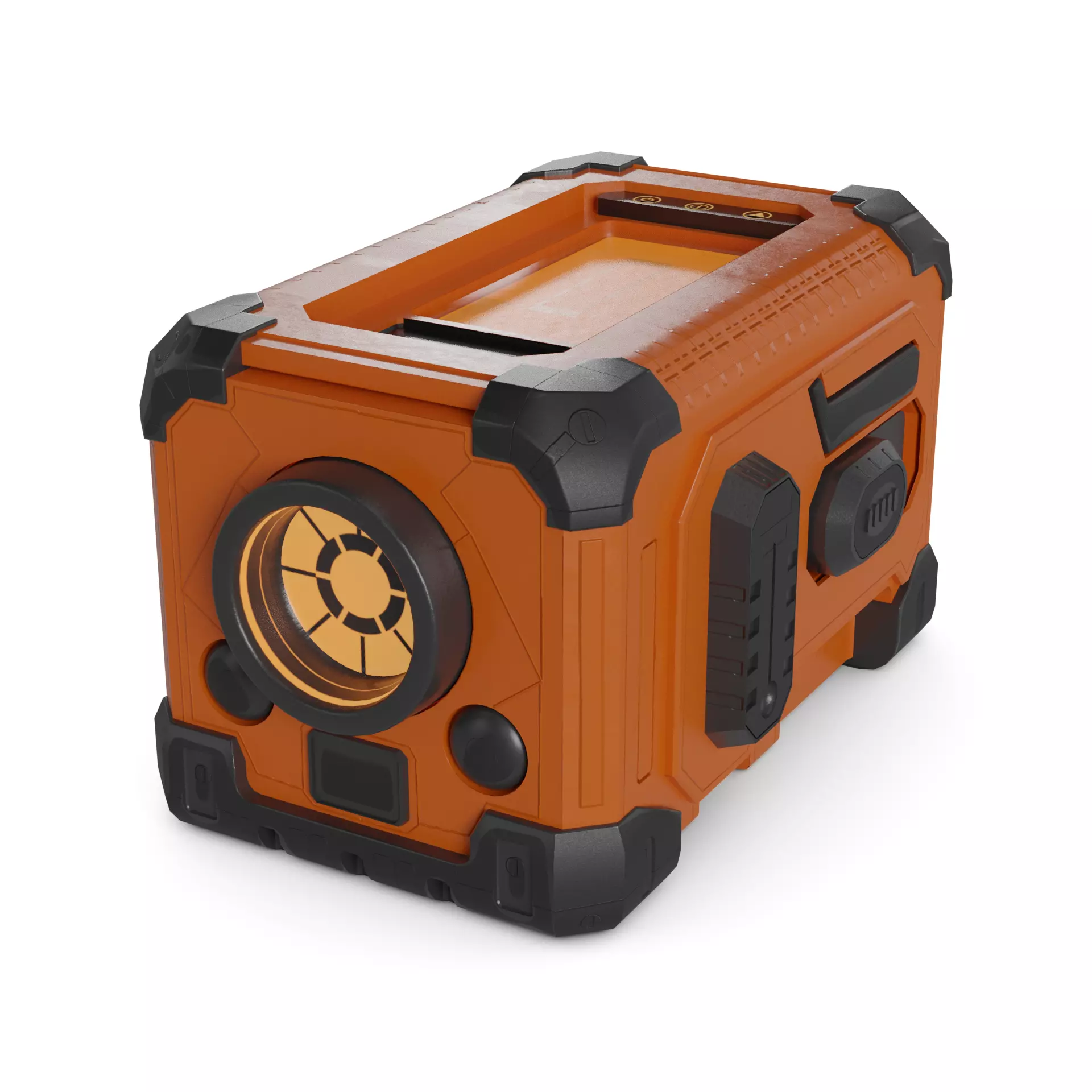 Laser Level Low-poly 3D model_0