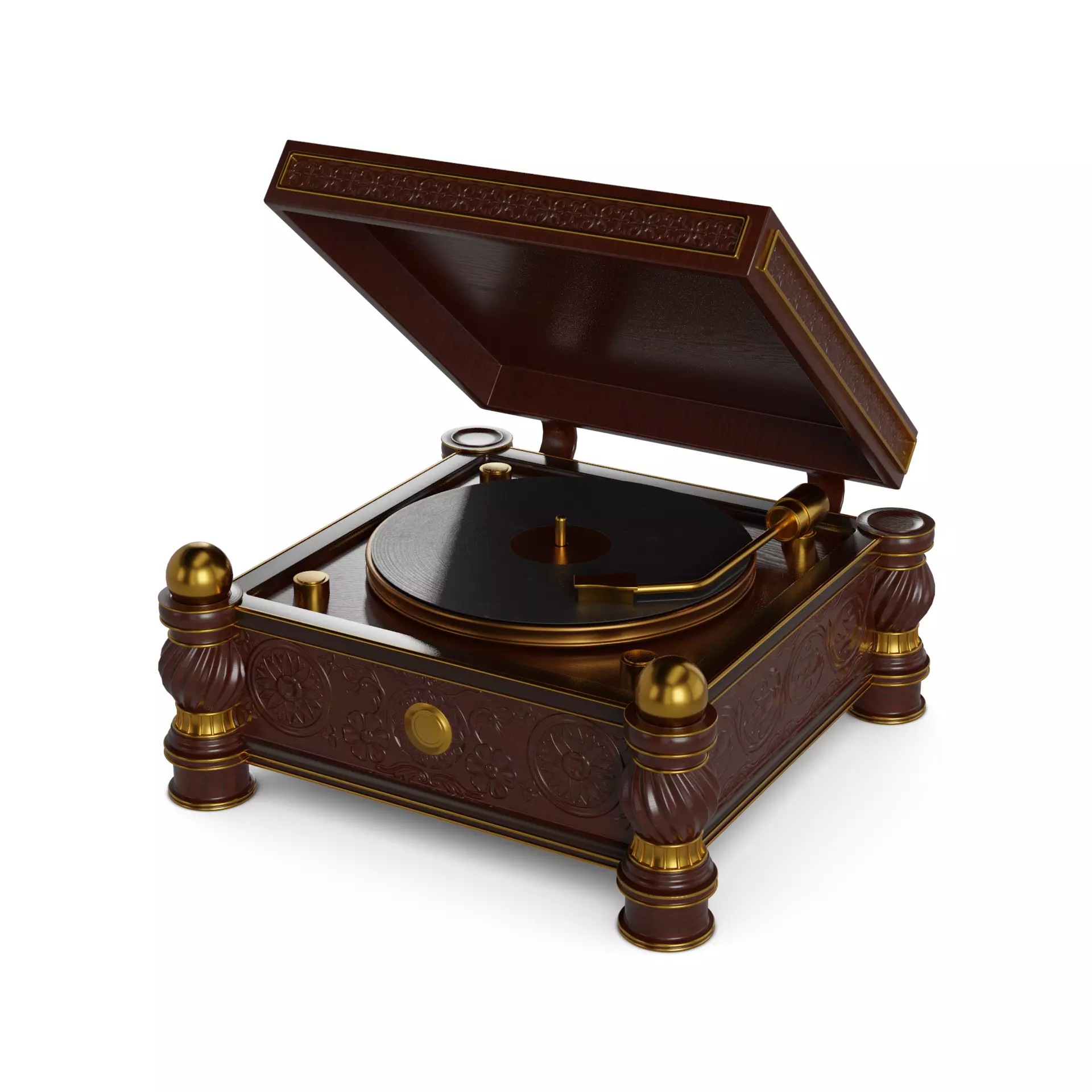 Musical Instrument 3D model_0