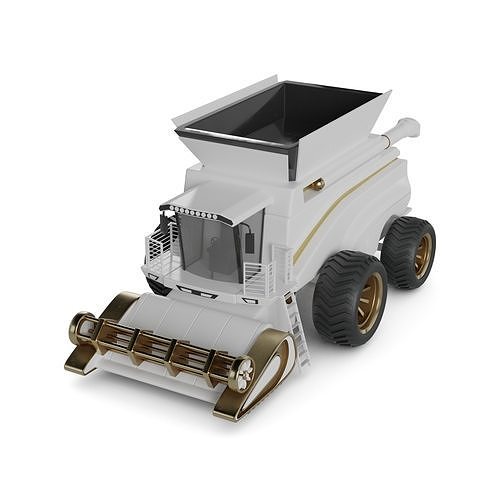 Combine Harvester 3D model