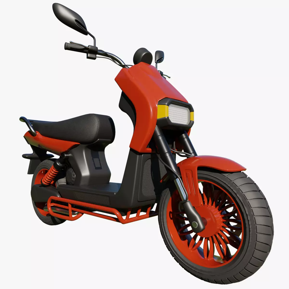 Off-road Scooter 3D model_0