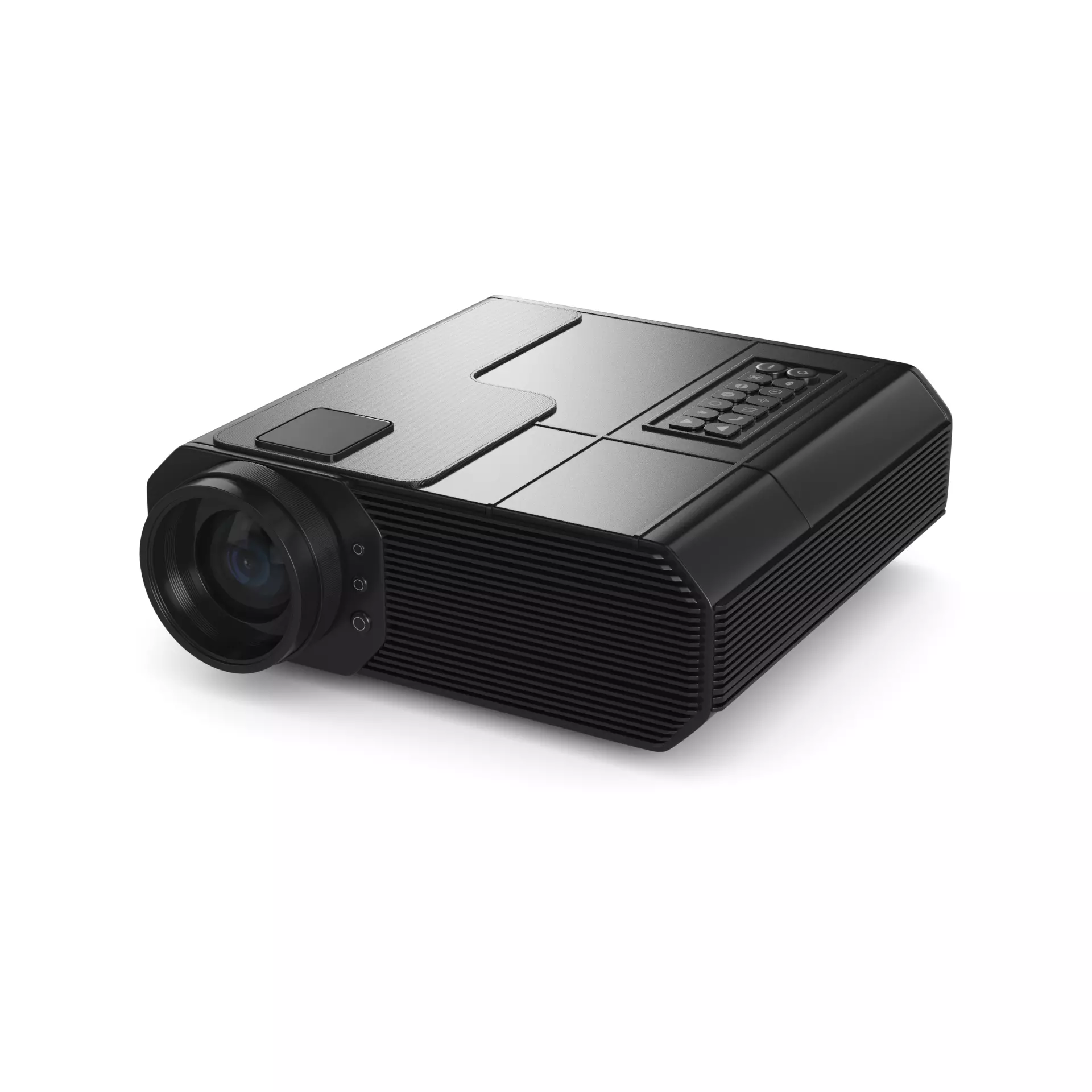 Projector Short Throw 3D model_0