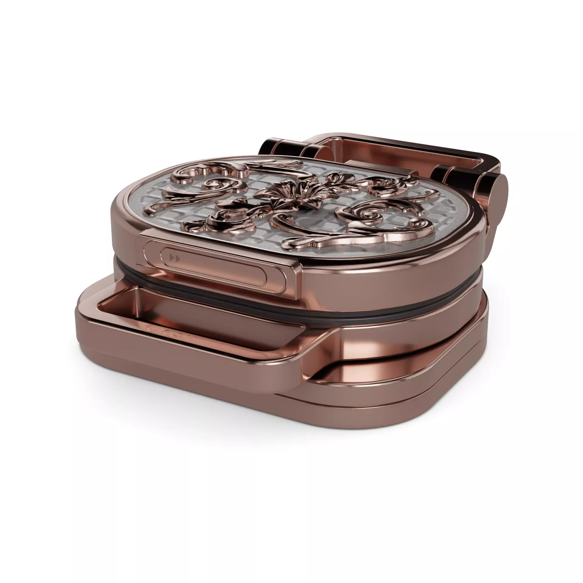 Waffle maker 3D model_0