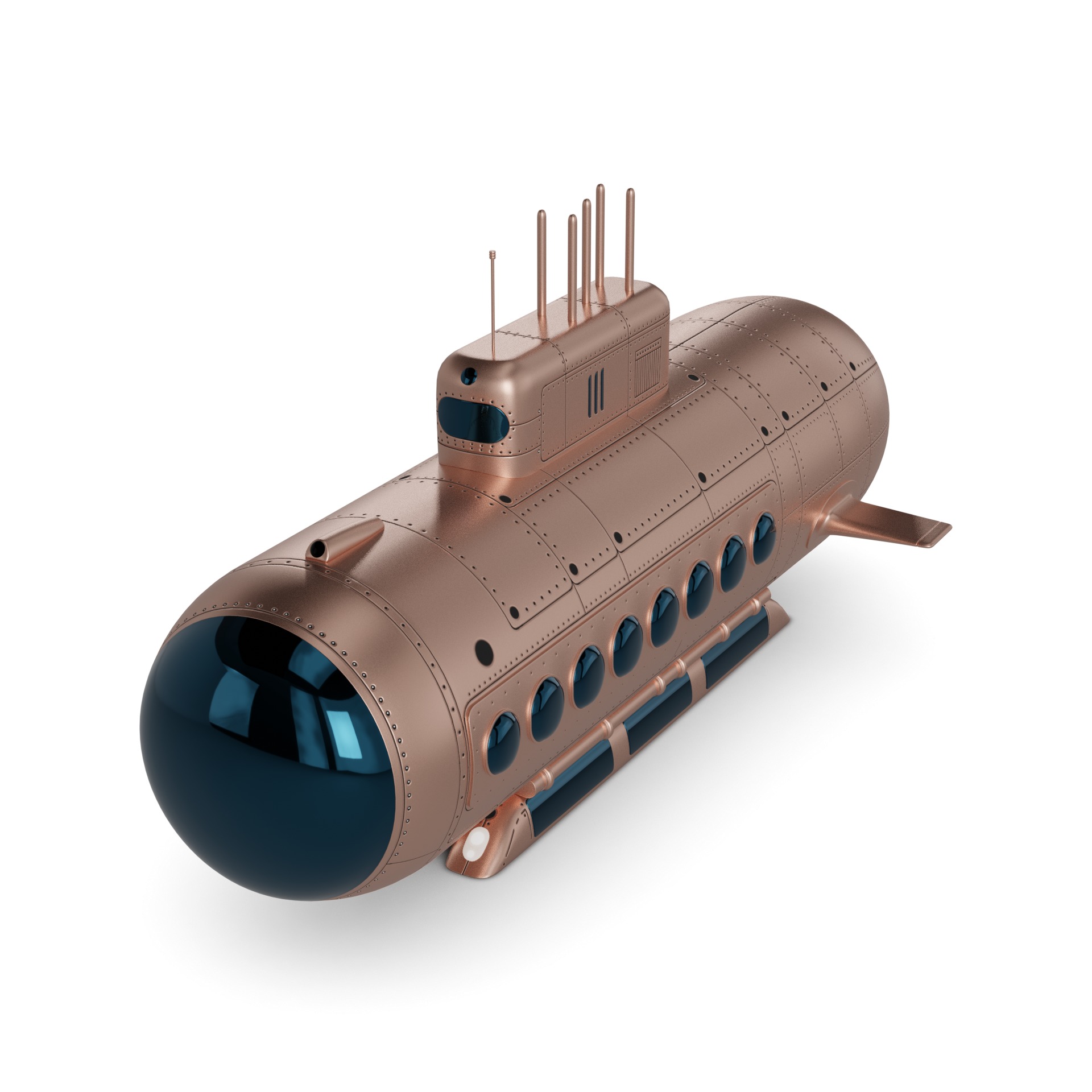 Tourist Submersible 3D model_17