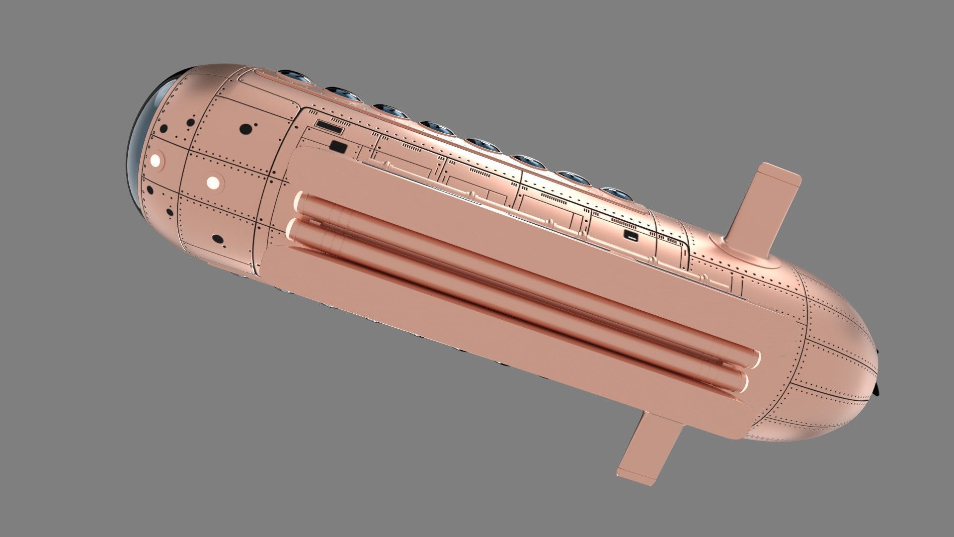 Tourist Submersible 3D model_11