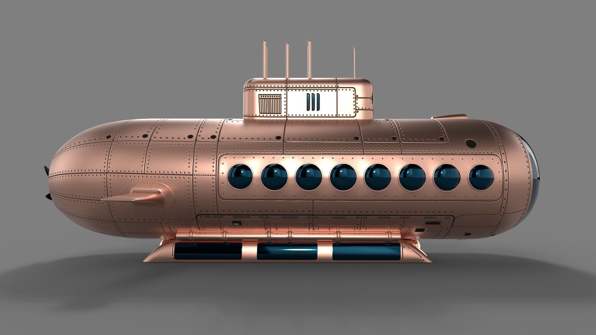 Tourist Submersible 3D model_5