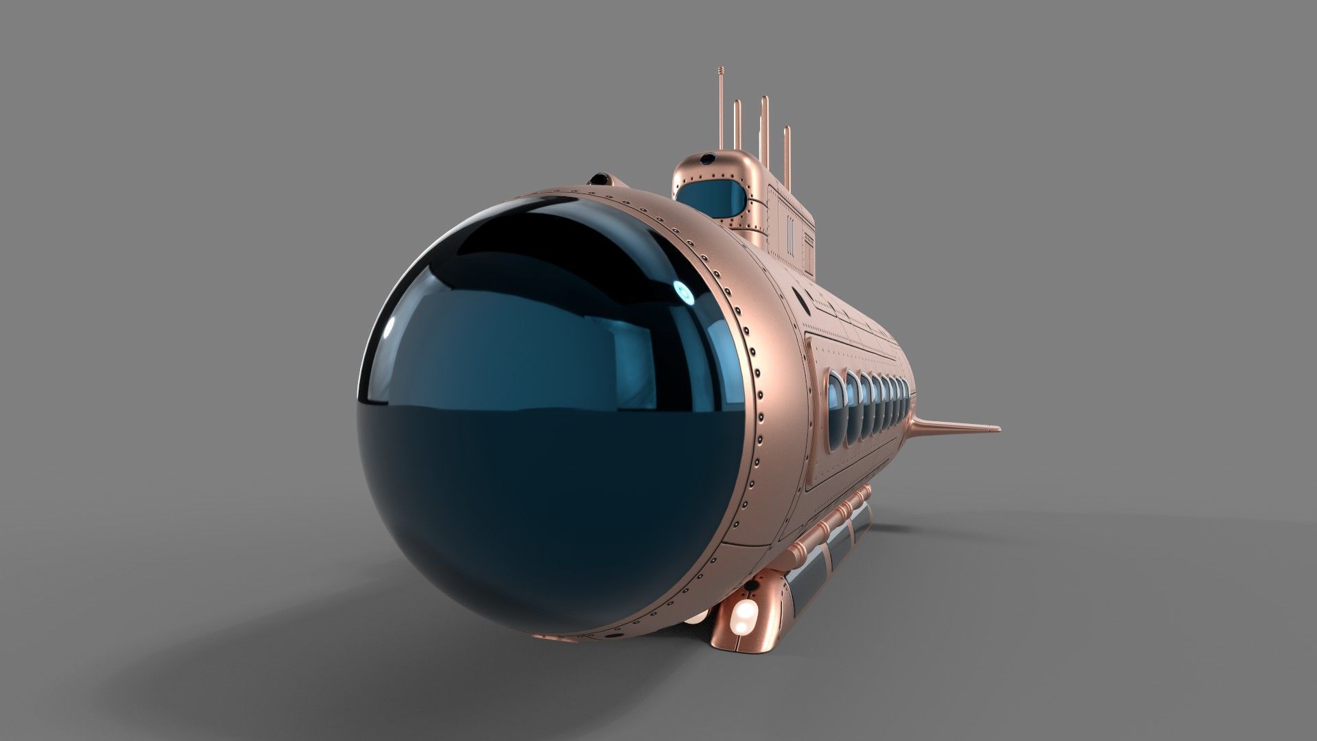 Tourist Submersible 3D model_7