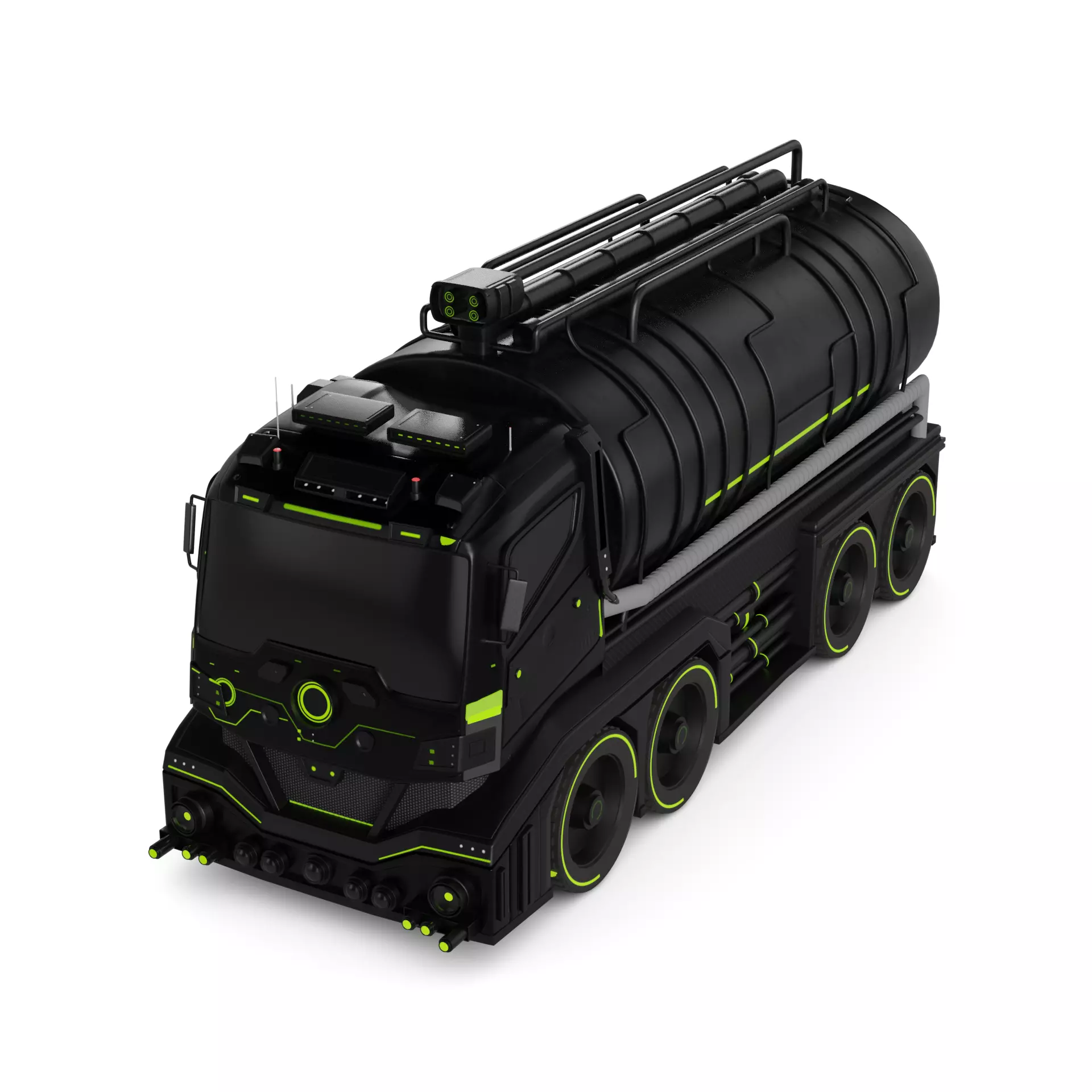 Fire Tanker 3D model