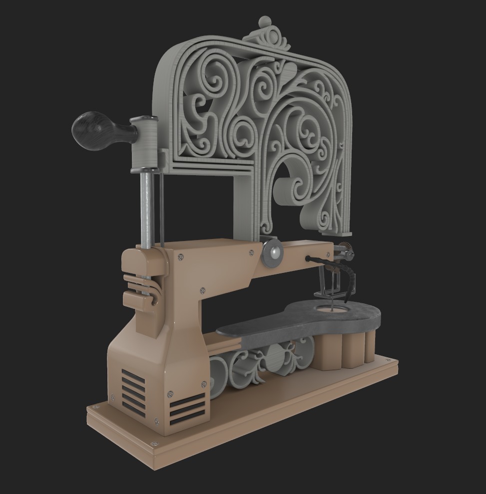 Scroll Saw 3D model_5