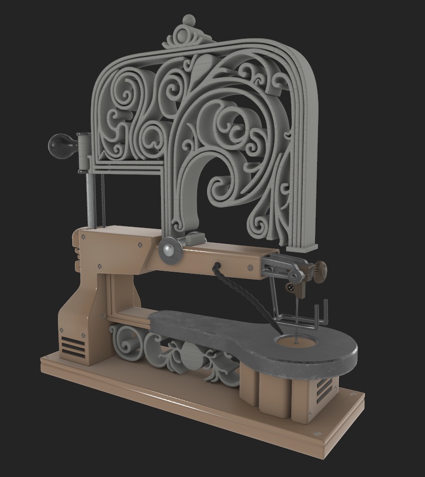 Scroll Saw 3D model_3