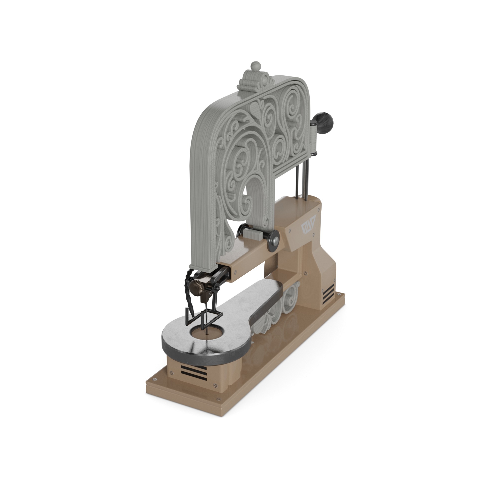 Scroll Saw 3D model_7