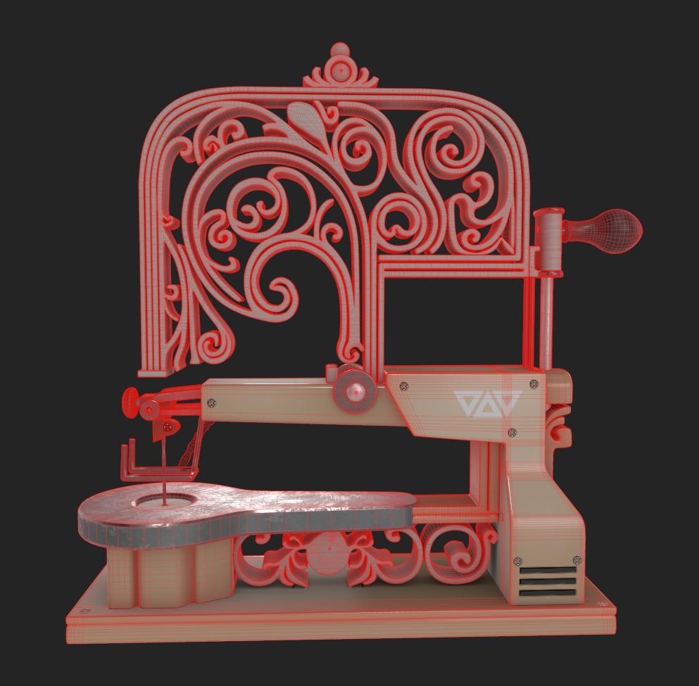 Scroll Saw 3D model_6
