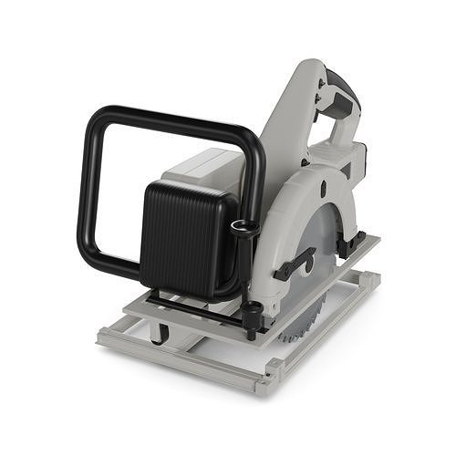 Concrete Saw 3D model