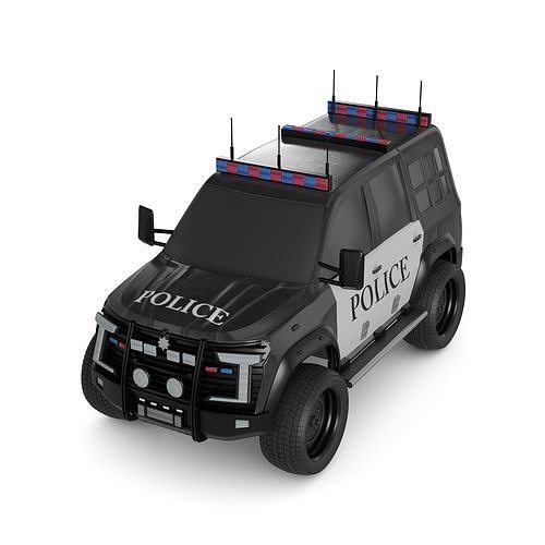 Police Vehicle 3D model