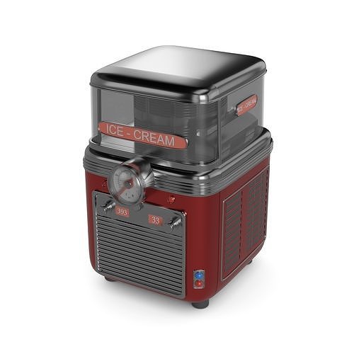 Ice cream machine 3D model