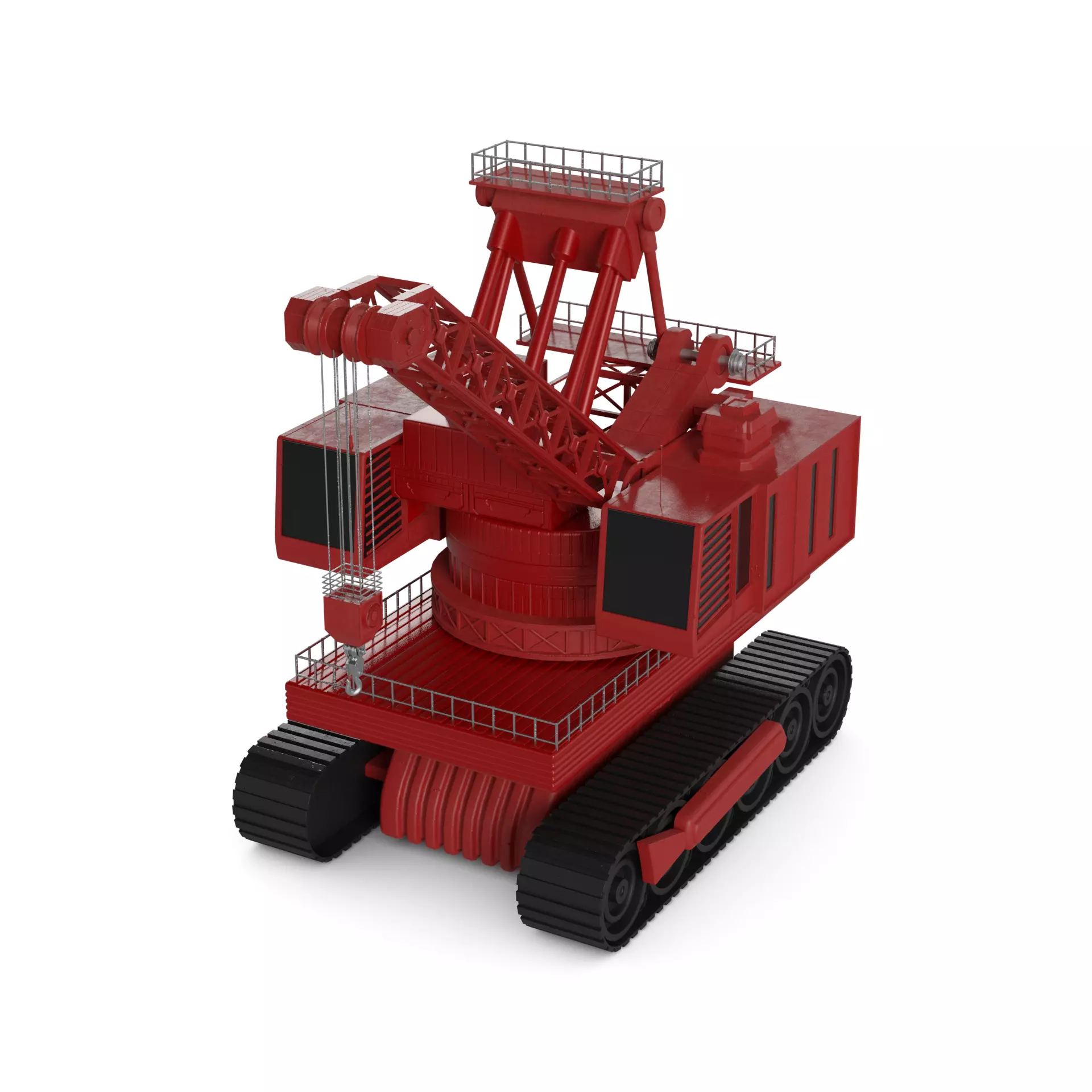 Crane 3D model_0