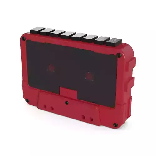 Portable cassette player