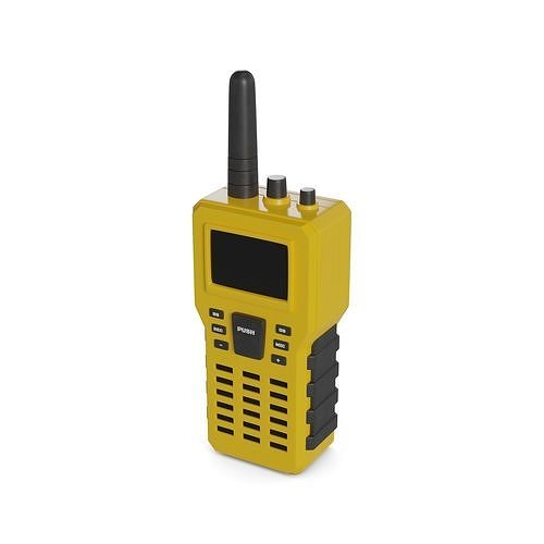 Walkie talkie 3D model