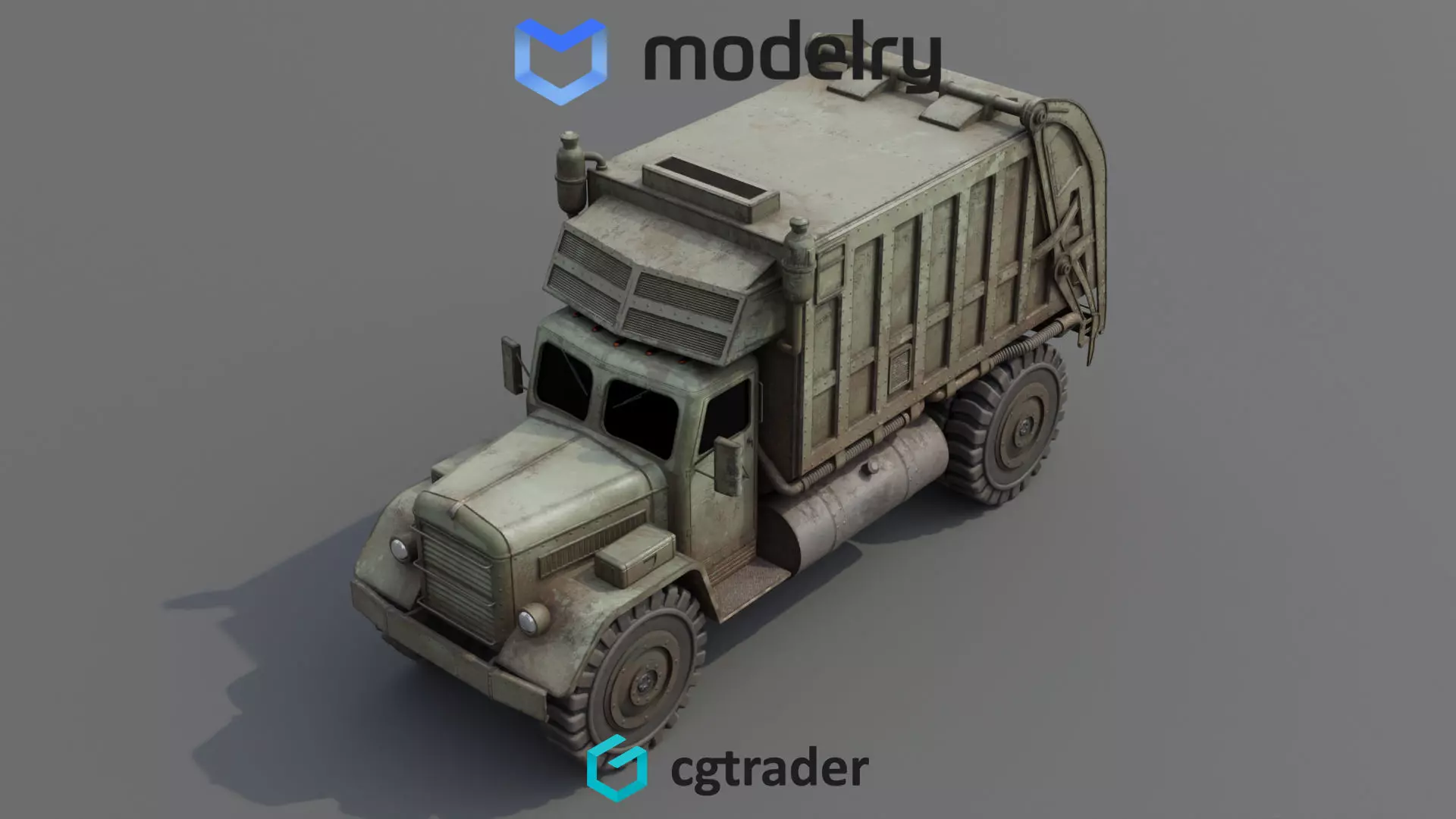 Garbage Truck 3D model