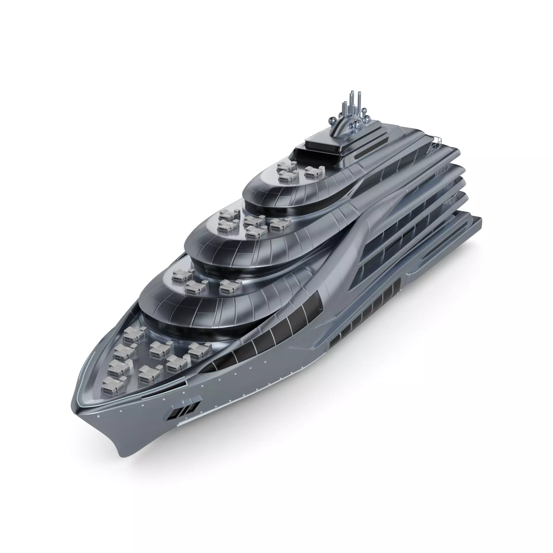 Luxury Liner 3D model_0