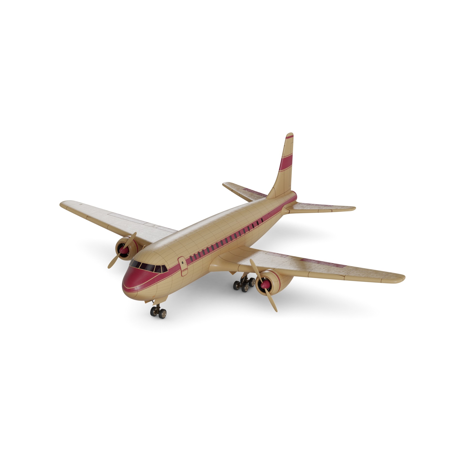Commercial Airliner 3D model_39