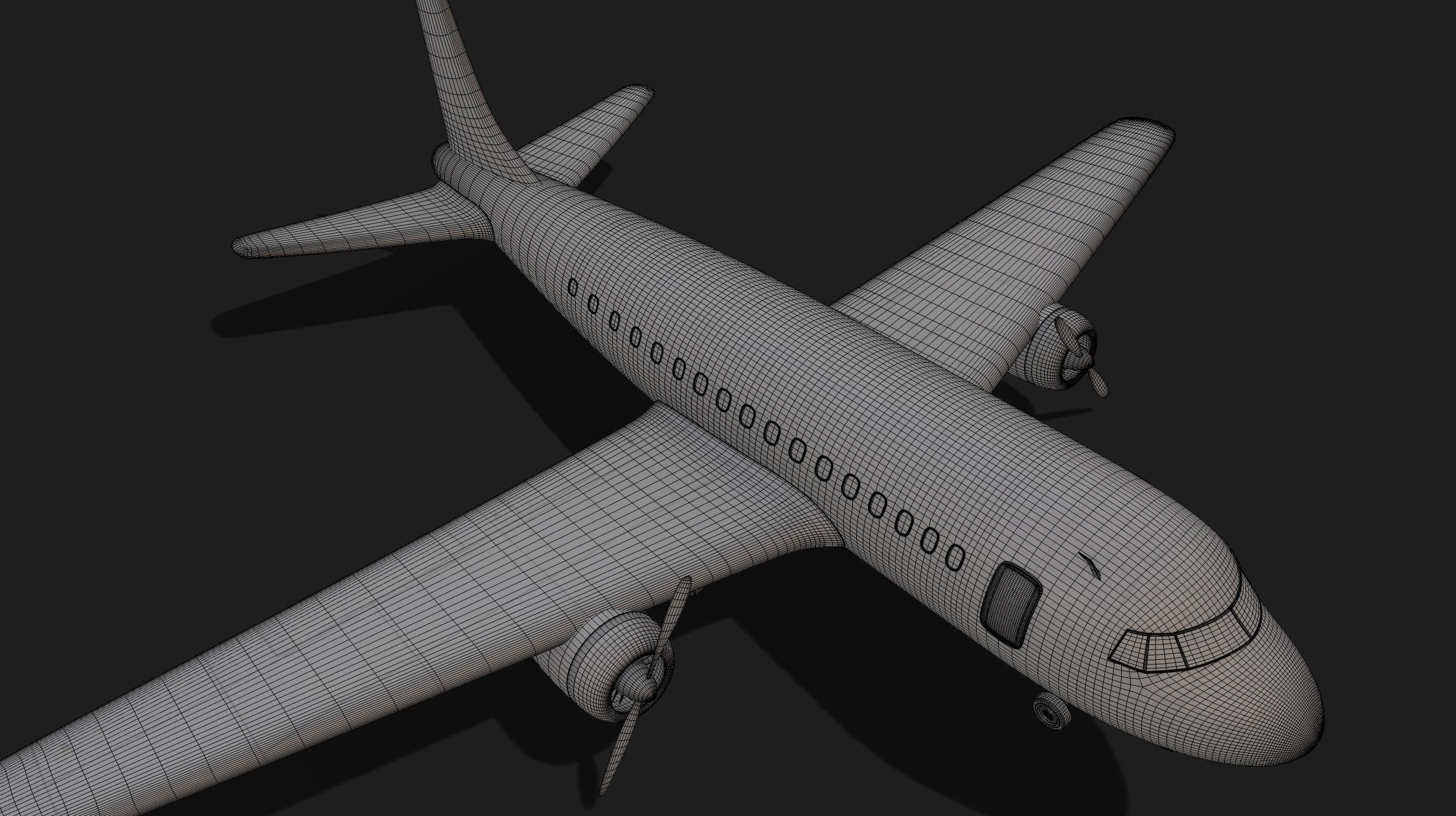 Commercial Airliner 3D model_5