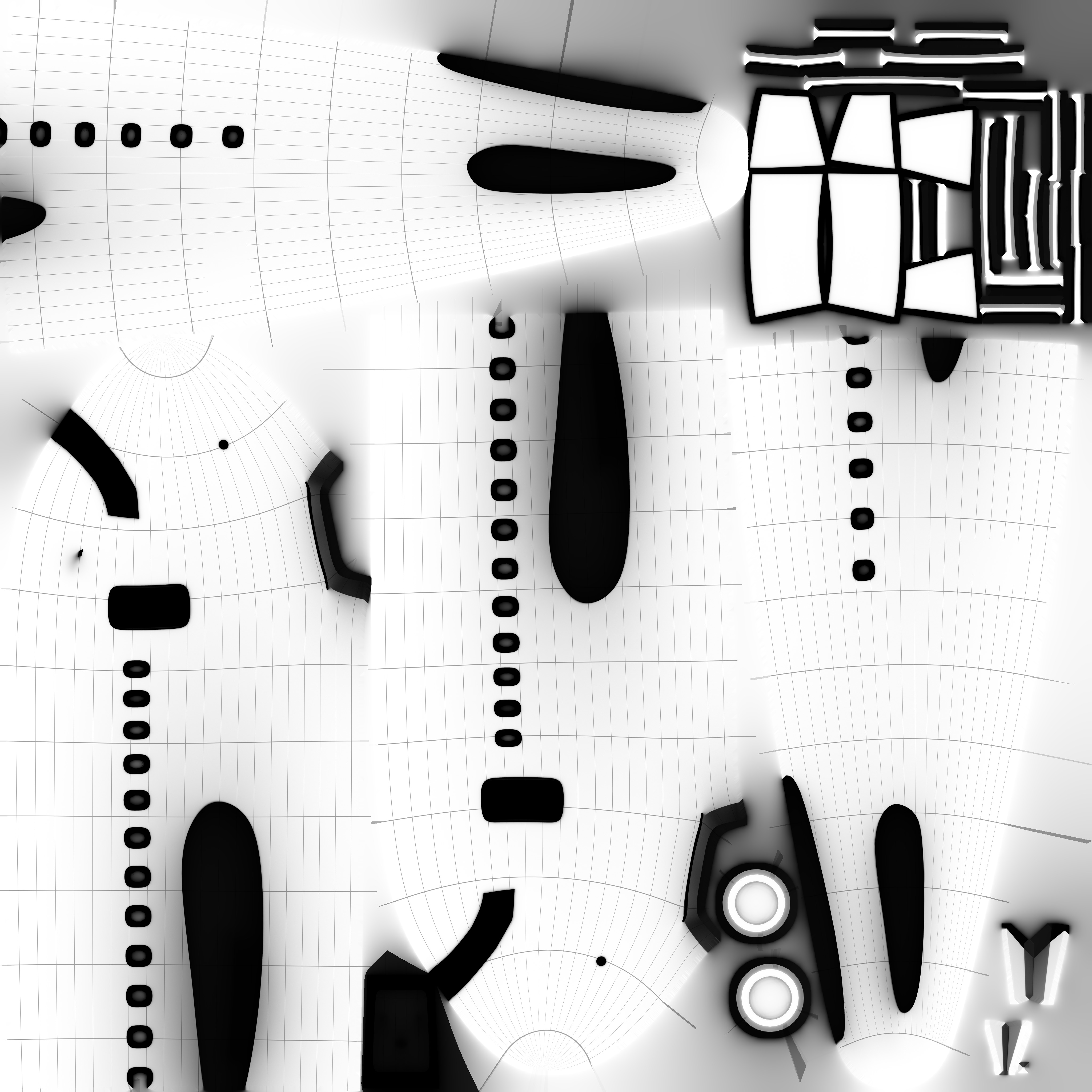 Commercial Airliner 3D model_23