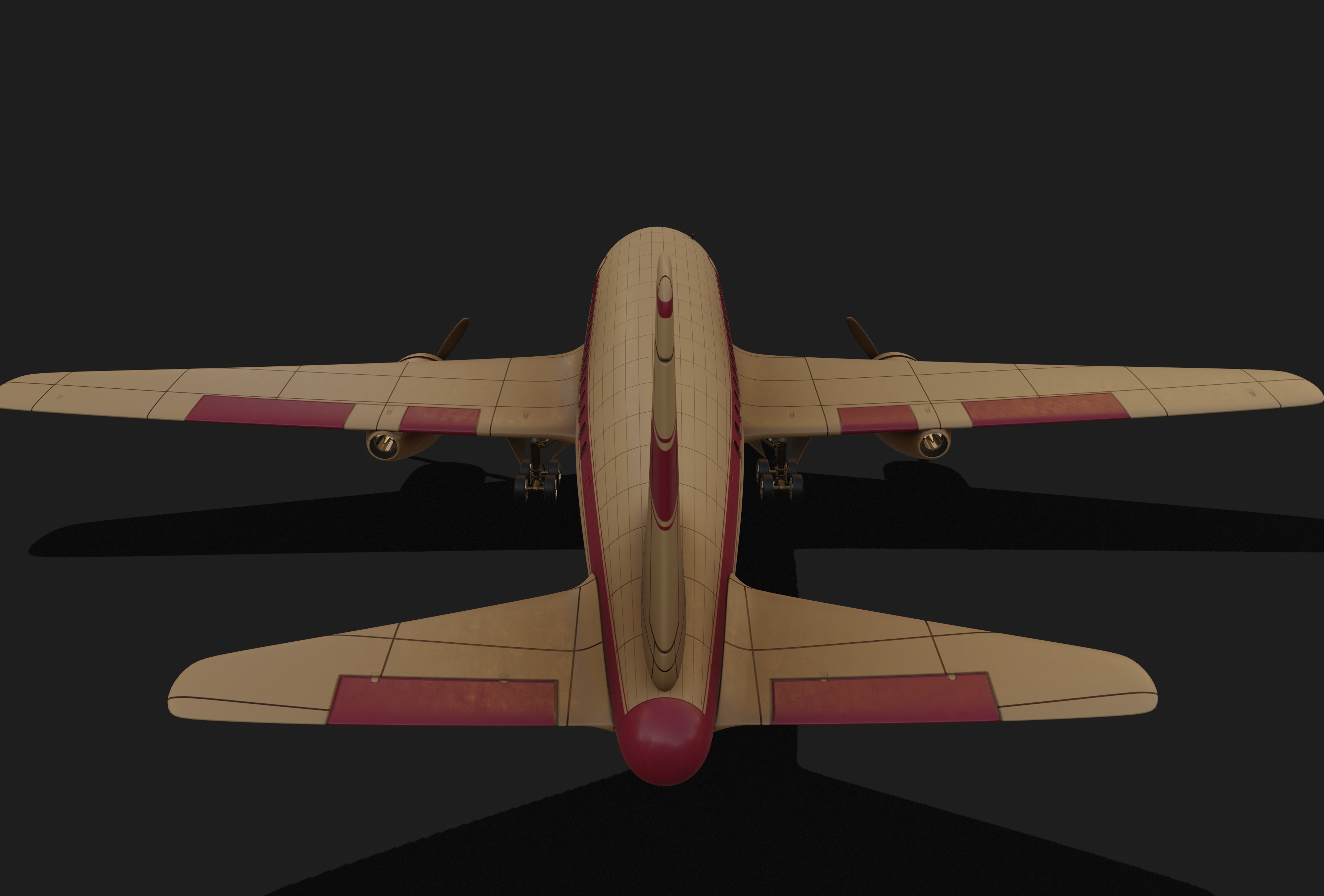 Commercial Airliner 3D model_11