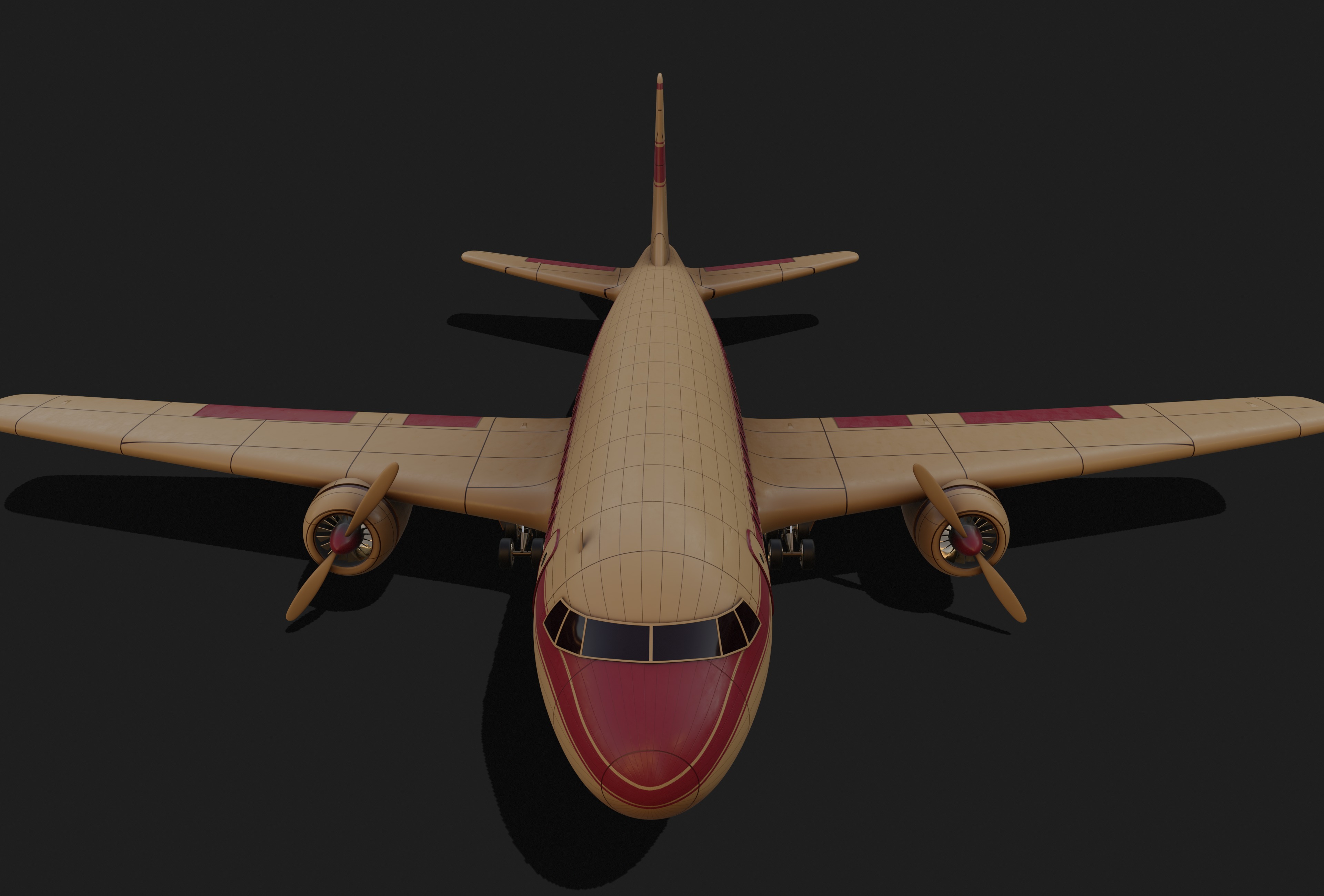 Commercial Airliner 3D model_12