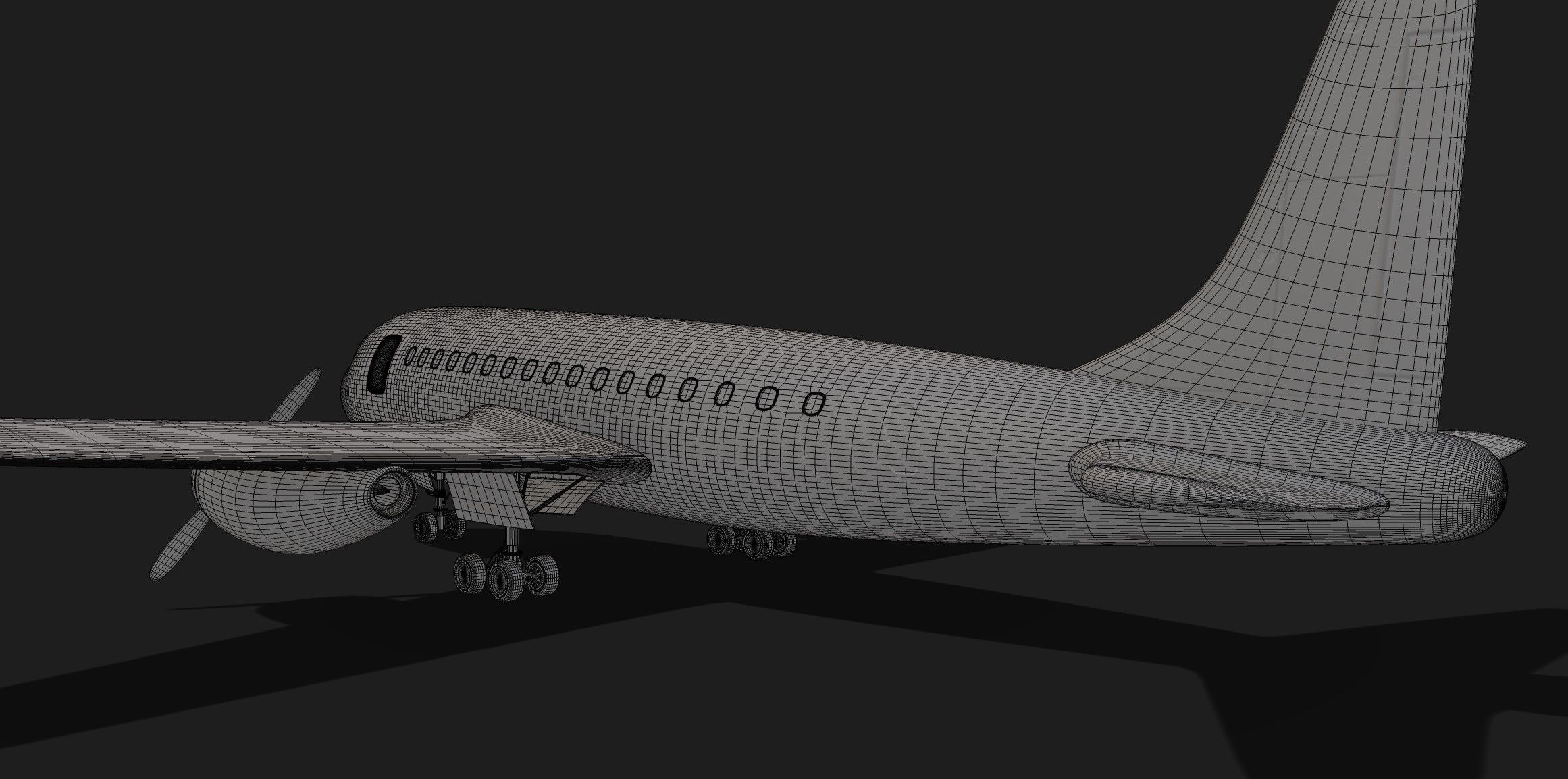 Commercial Airliner 3D model_7
